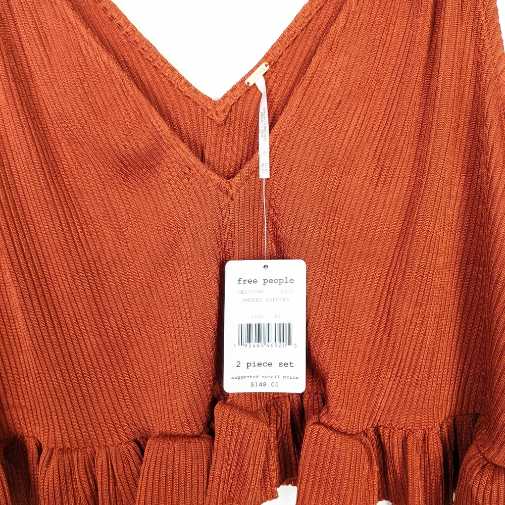 Free People No Excuses Set Smoked Paprika NWT - Picture 7 of 7